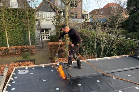 Bitumen dak renovatie